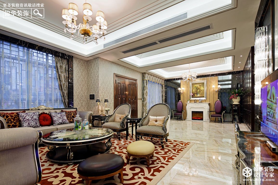 檀香山550㎡新古典风格