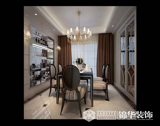 年轻的奢华装修-大户型-现代简约