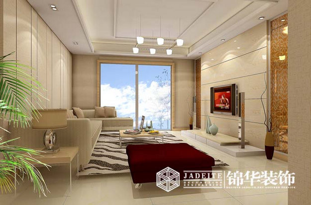 无锡凤凰城三室两厅效果图 无锡凤凰城三室两厅简约风格效果图 凤凰城三室两厅简约风格效果图 三室两厅简约风格效果图 简约风格效果图 三室两厅效果图装修-三室两厅-现代简约
