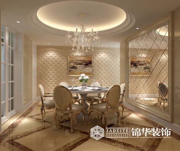 春江花园三室两厅简约风格效果图 装修-三室两厅-现代简约