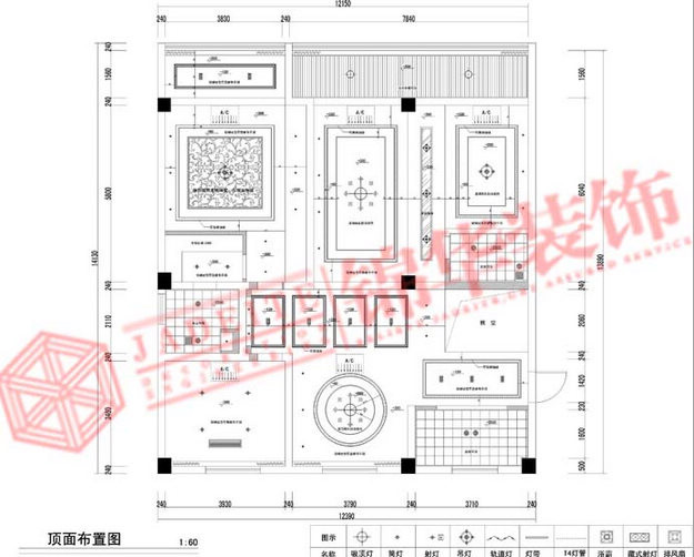 东方韵味装修-大户型-新中式