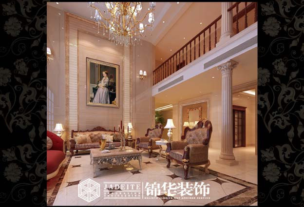 美式·翠竹花园别墅装修-别墅-混搭