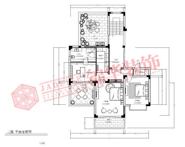 美式·翠竹花园别墅装修-别墅-混搭