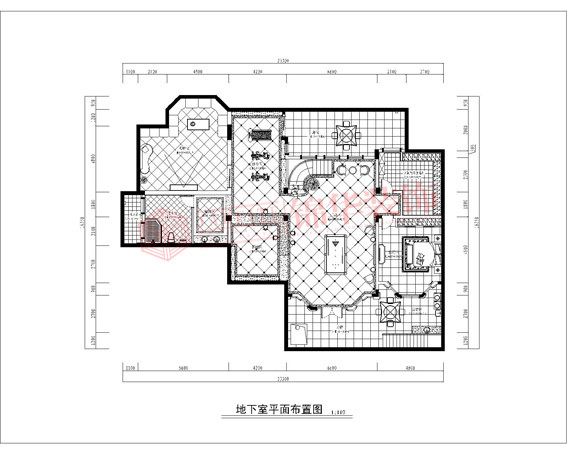 平湖城780平欧式风格效果图 装修-别墅-简欧