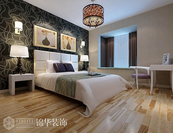 金太湖国际90平两室两厅现代简约风格效果图 装修-两室两厅-现代简约