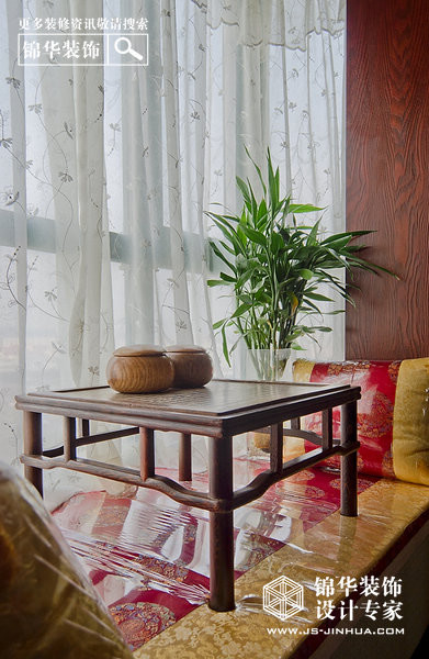 赛世香樟园—乐融和合装修-三室一厅-新中式