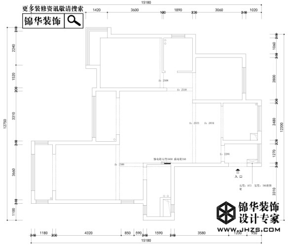 江阴长江御园140平米美式风格效果图 装修-三室两厅-美式田园