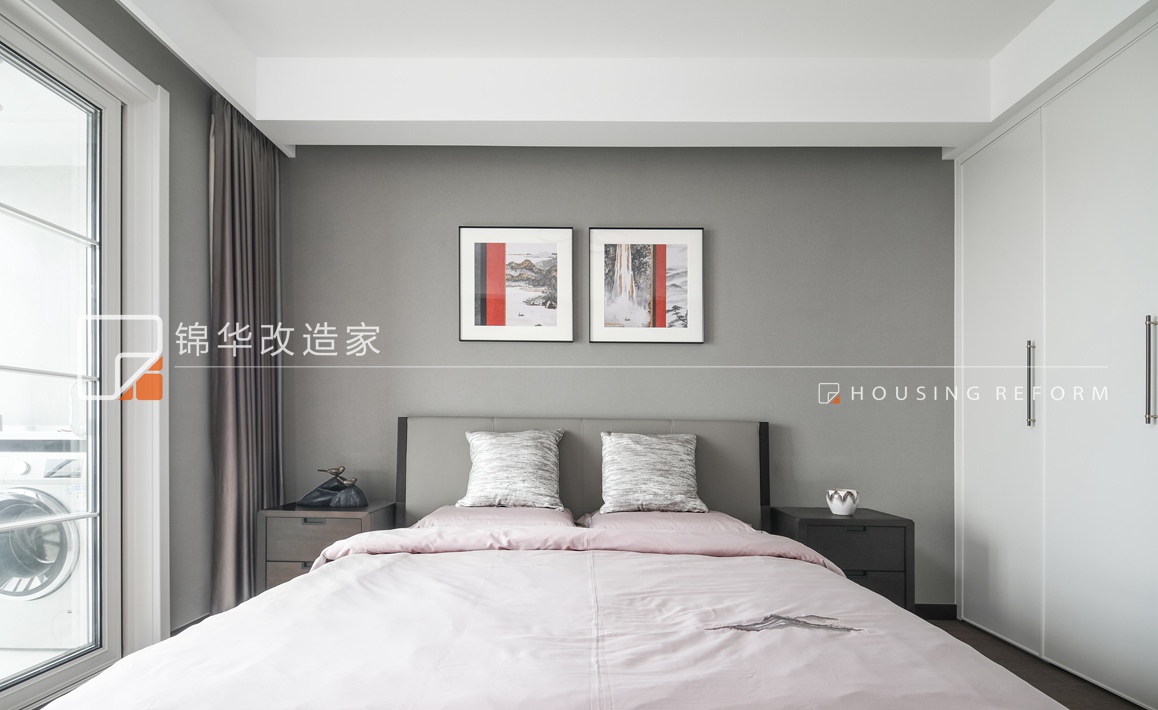 新中式风格-尚书苑-三室两厅-140平-装修实景图