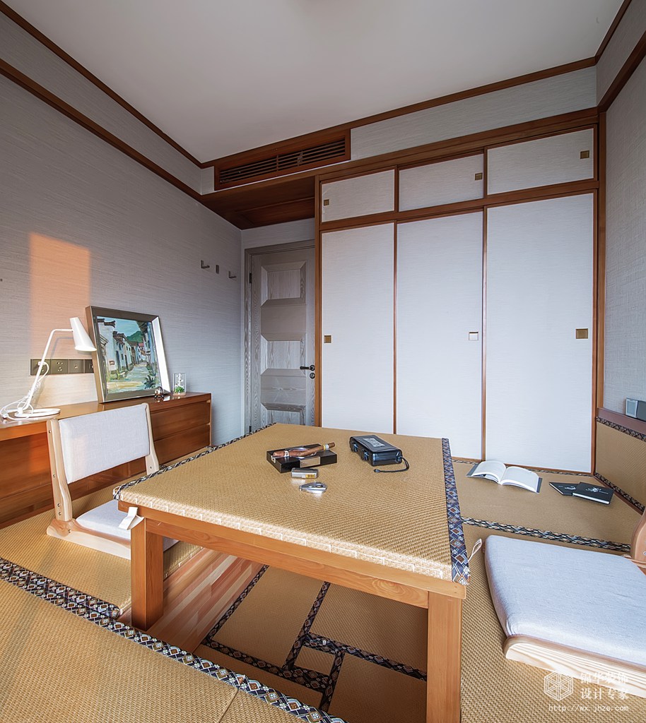 现代港式风格-太湖国际-四室两厅-155平-榻榻米-装修实景图