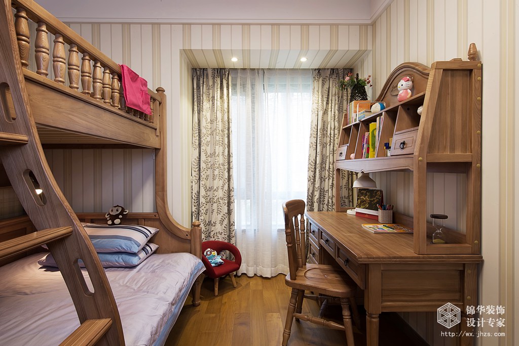 现代港式风格-太湖国际-四室两厅-155平-儿童房-装修实景图