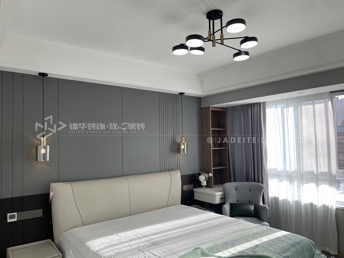 现代风格-金鼎湾-四室两厅-140平-装修实景效果图