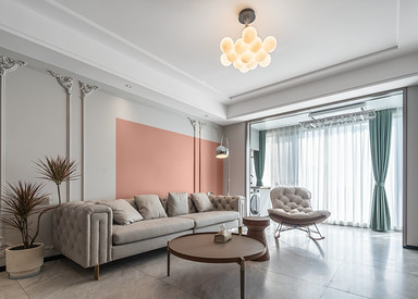 现代风格-银江国际-三室两厅-124平-装修实景图