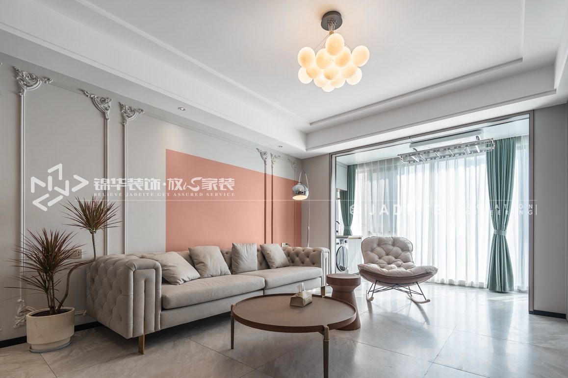 现代风格-银江国际-三室两厅-124平-装修实景效果图