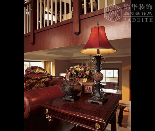 瑞景文华--木色风情装修-别墅-欧式古典