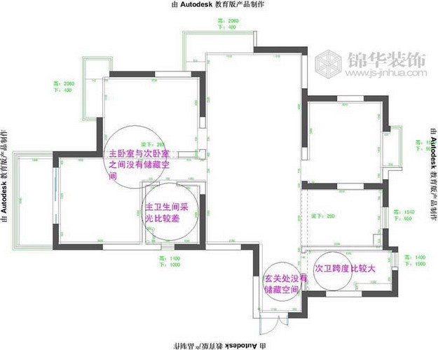 西堤国际三区——简单的舒适装修-三室两厅-现代简约
