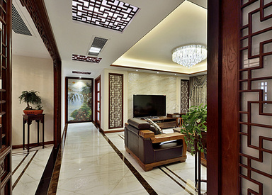 新中式-保利香槟国际-四室两厅-170平米