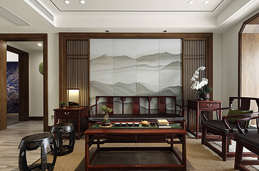 新中式-雅居樂濱江國際-四室兩廳-195平米