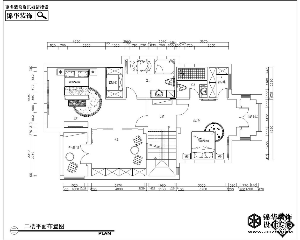 新中式-仙林翠谷-别墅-190平米装修-别墅-新中式
