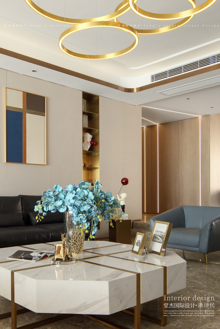 現代-雅居樂濱江國際-四室兩廳-420平米裝修-大戶型-現代簡約