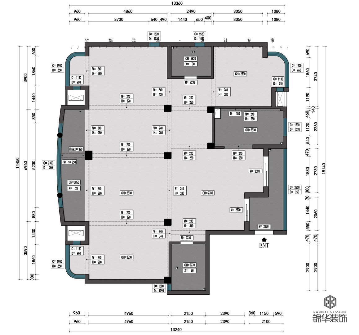 现代简约-雅居乐花园-四室两厅- 200㎡   装修-四室两厅-现代简约