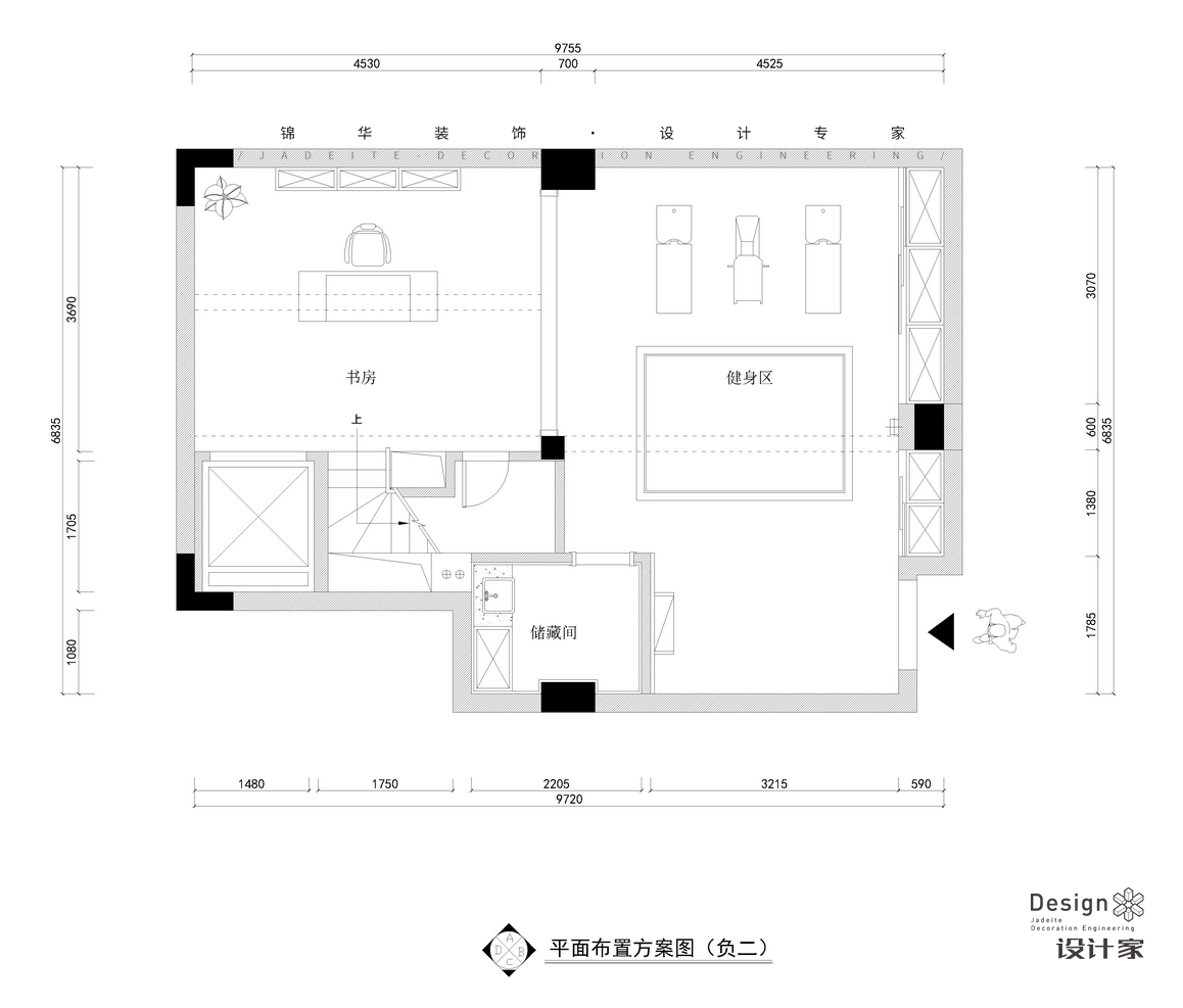 簡約美式-東方玉園-大戶型-230㎡裝修-大戶型-簡美