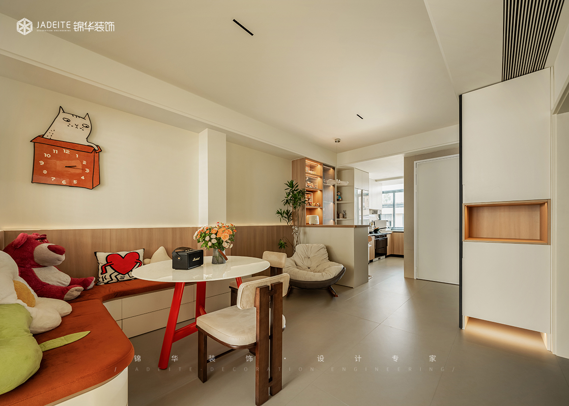 原木自然風-五福巷-兩室一廳-67㎡裝修-兩室一廳-現代簡約