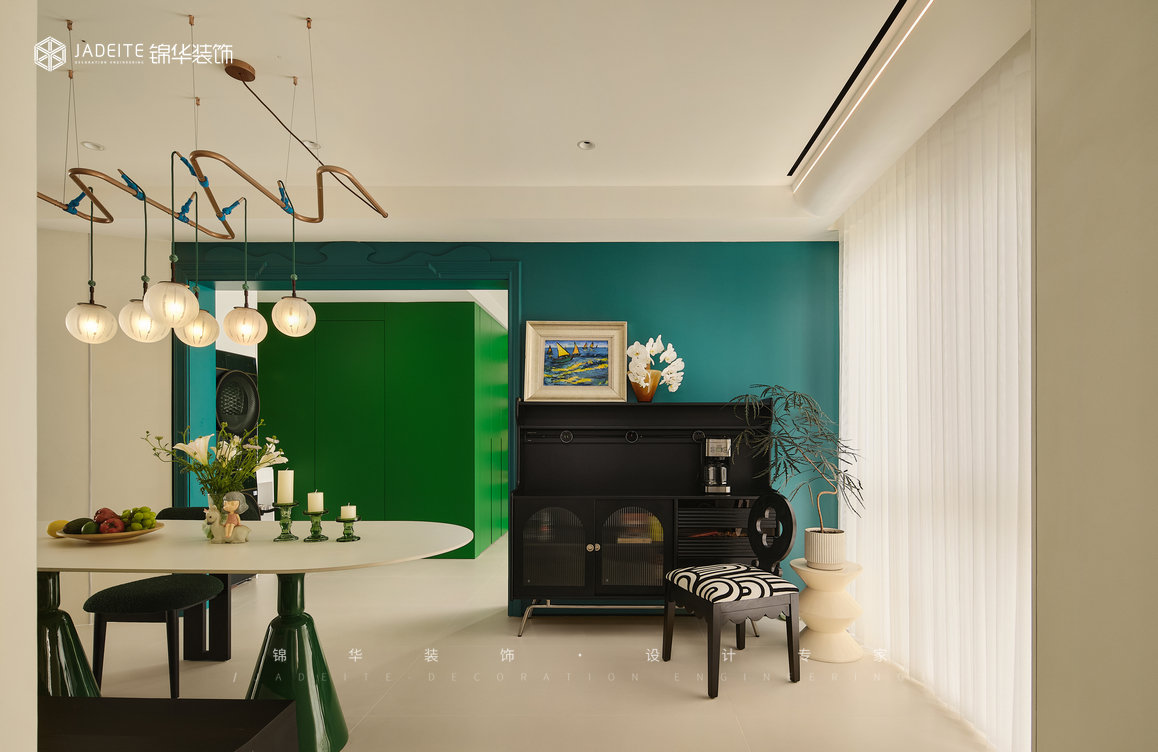現代簡約-綠城云棲玫瑰園-三室兩廳-128㎡裝修-三室兩廳-現代簡約