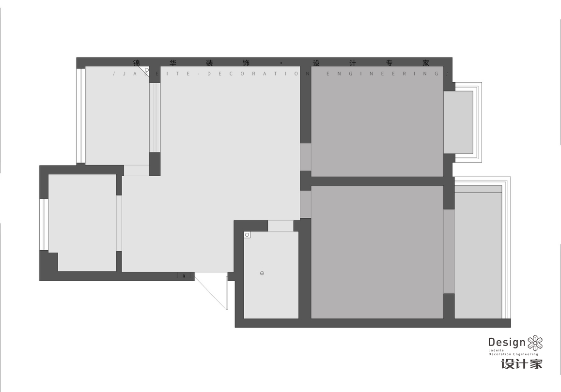 现代简约-标营4号-两室一厅-87㎡装修-两室一厅-现代简约