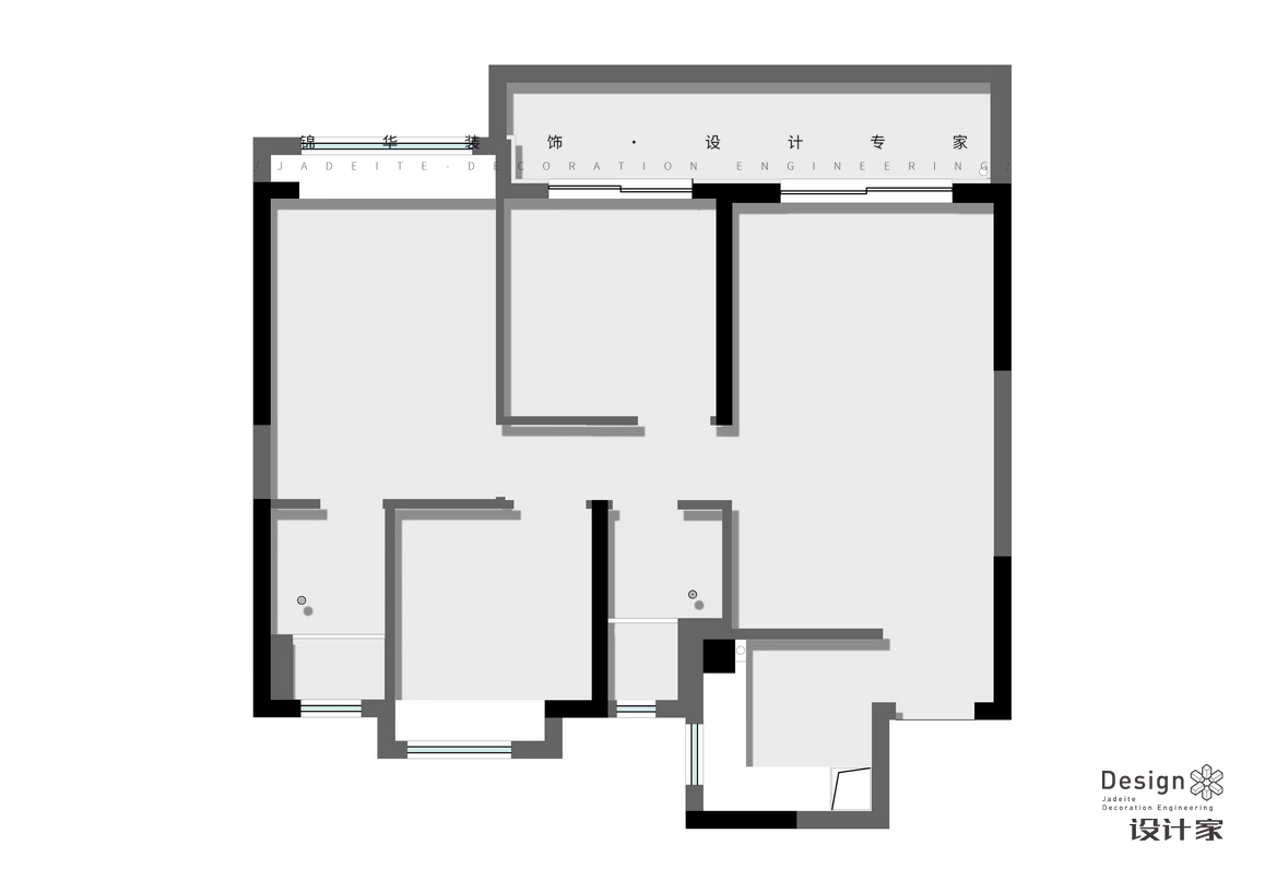 現(xiàn)代簡約-江悅潤府-三室兩廳-115㎡裝修-三室兩廳-現(xiàn)代簡約