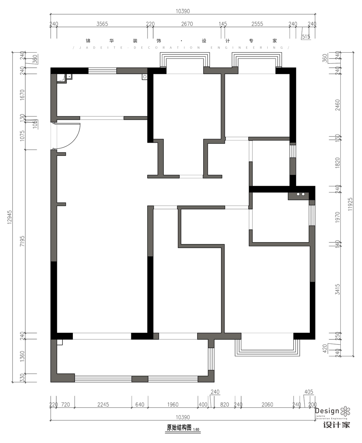 奶油風-云靖花園-四室兩廳-129㎡裝修-四室兩廳-現(xiàn)代簡約