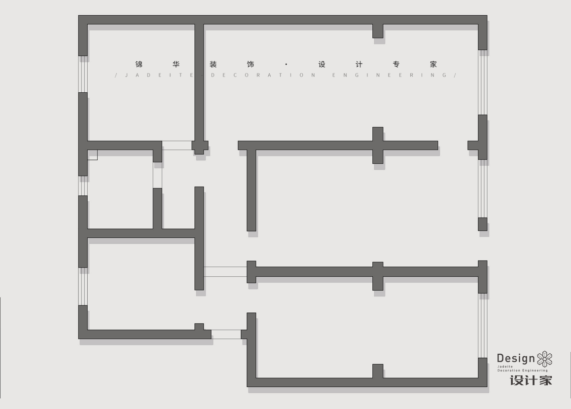 現(xiàn)代簡約-二號新村-兩室一廳-100㎡裝修-兩室一廳-現(xiàn)代簡約