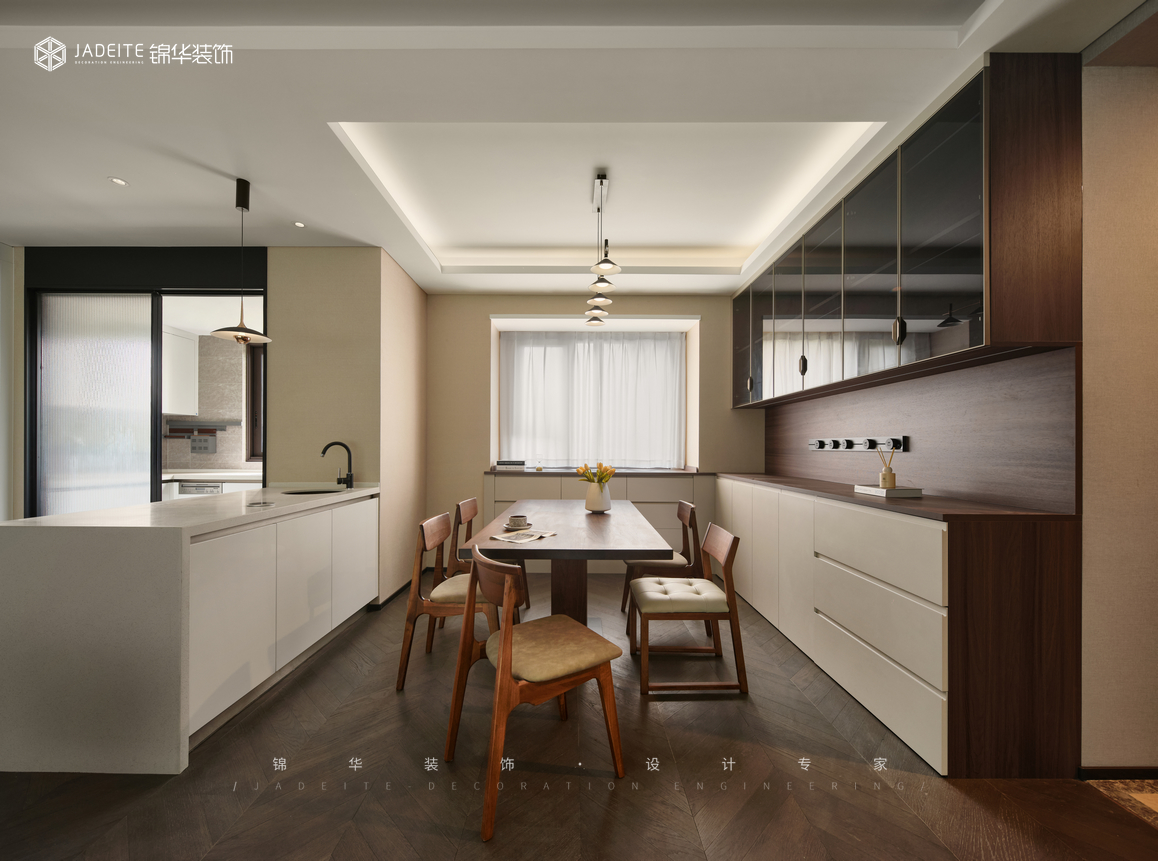 輕奢-頤和源璟-三室兩廳-188㎡裝修-三室兩廳-輕奢