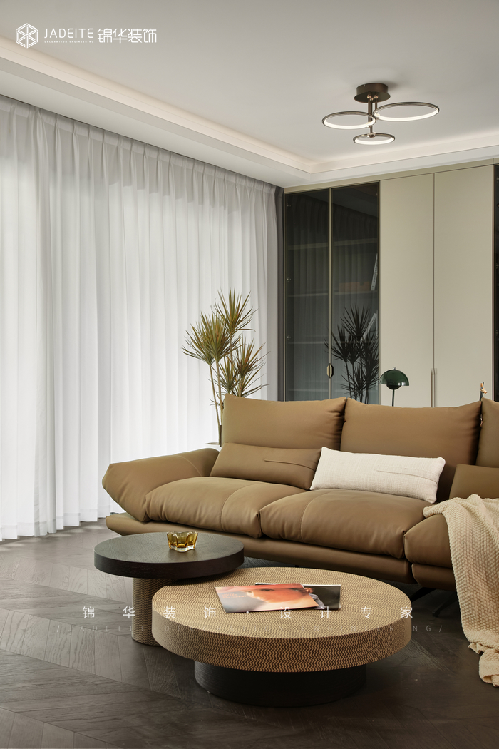 輕奢-頤和源璟-三室兩廳-188㎡裝修-三室兩廳-輕奢