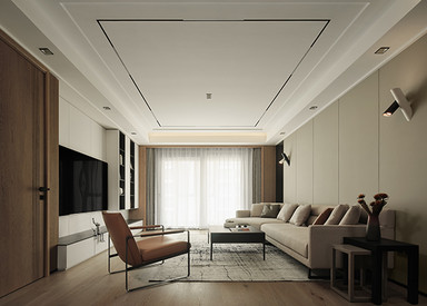 现代简约-锦绣华府-三室两厅-170㎡
