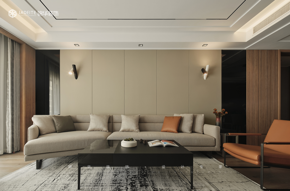 現(xiàn)代簡約-錦繡華府-三室兩廳-170㎡裝修-三室兩廳-現(xiàn)代簡約