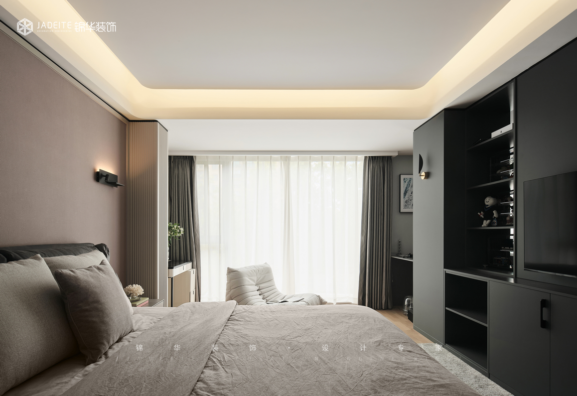 現代簡約-香山湖一號-別墅-400㎡裝修-別墅-現代簡約