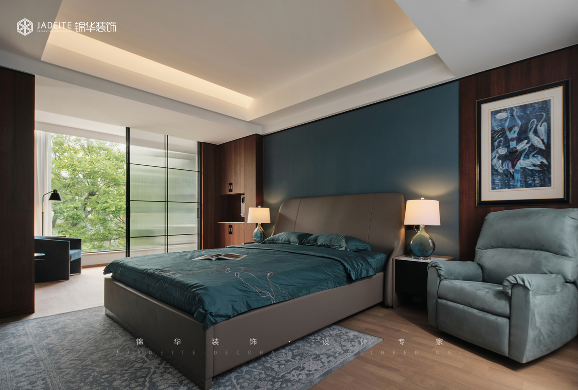 現代簡約-香山湖一號-別墅-400㎡裝修-別墅-現代簡約