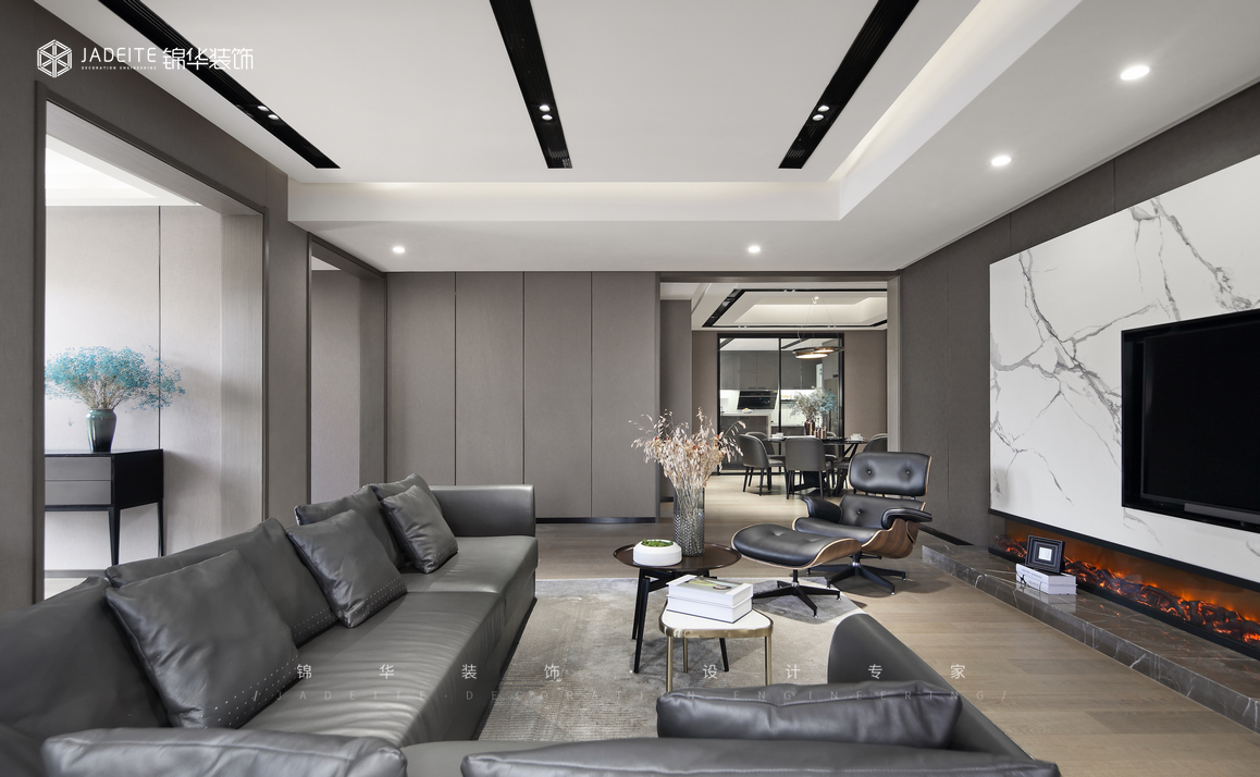 現(xiàn)代簡約-香鳶美頌-大戶型-260㎡裝修-大戶型-現(xiàn)代簡約