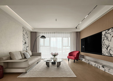 现代简约-复地明日之城-三室两厅-170㎡