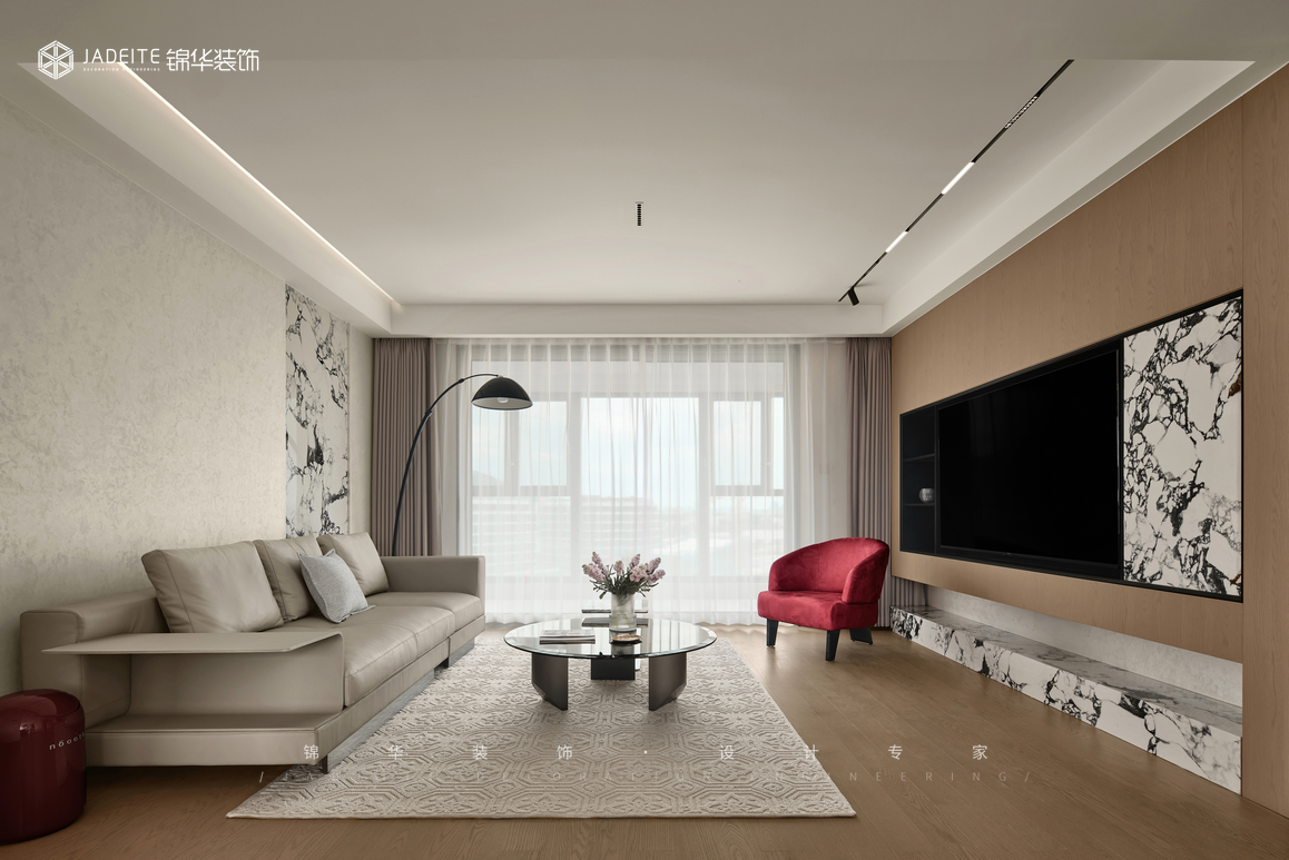 現(xiàn)代簡(jiǎn)約-復(fù)地明日之城-三室兩廳-170㎡裝修-三室兩廳-現(xiàn)代簡(jiǎn)約