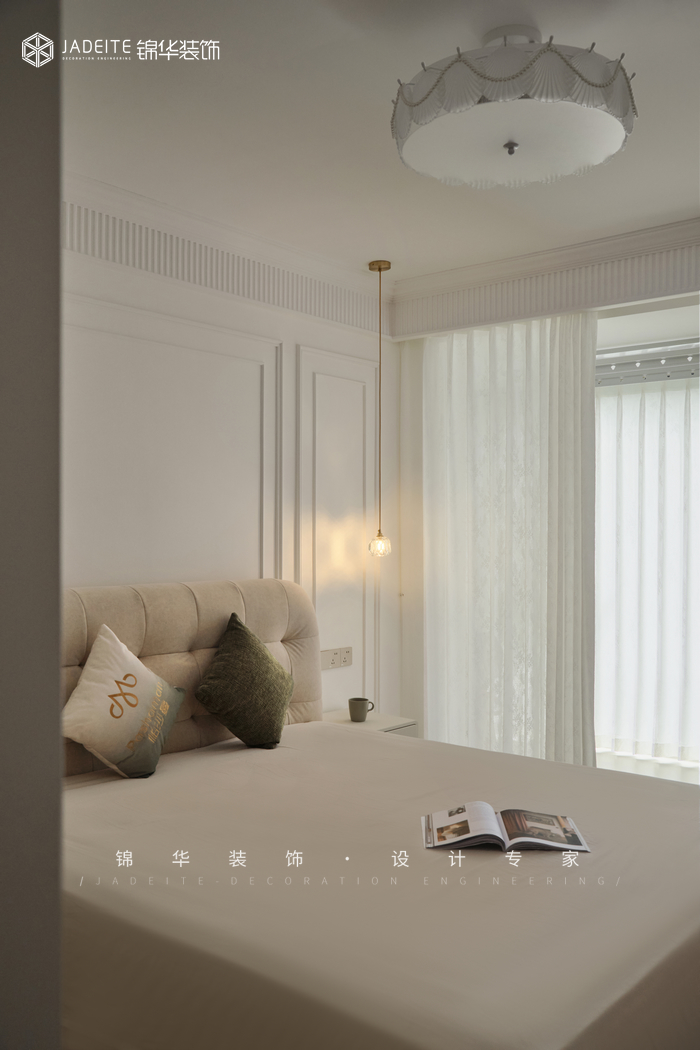 法式-蔚藍星座花園-三室兩廳-110㎡裝修-三室兩廳-法式