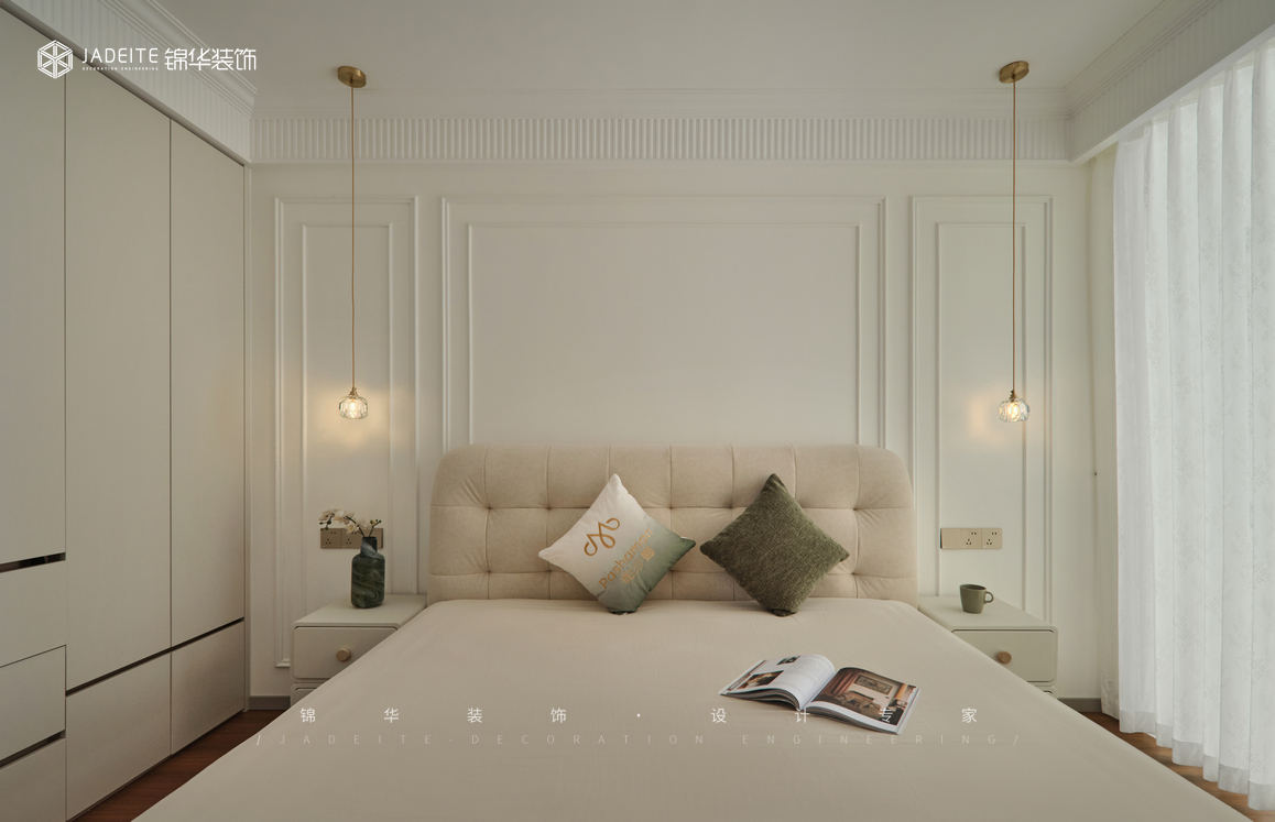 法式-蔚藍星座花園-三室兩廳-110㎡裝修-三室兩廳-法式