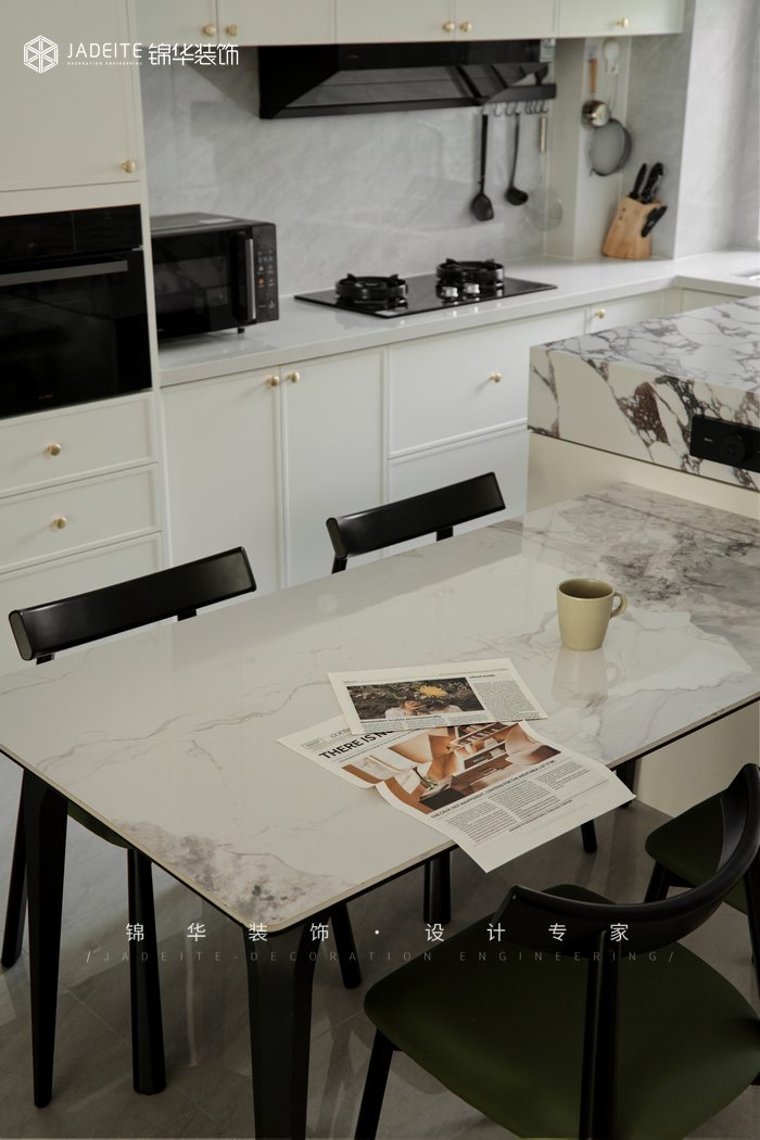 法式-蔚藍星座花園-三室兩廳-110㎡裝修-三室兩廳-法式