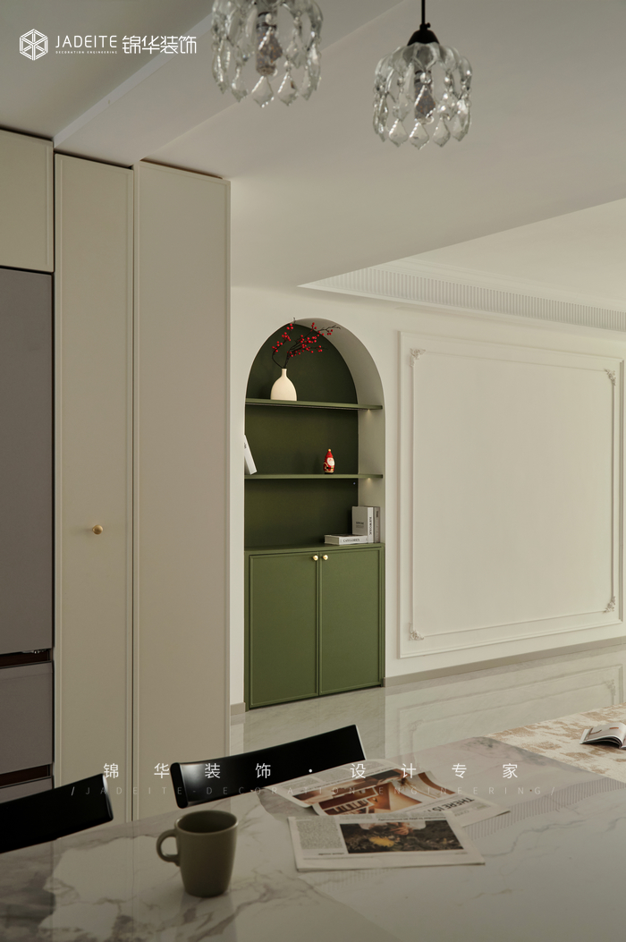 法式-蔚藍星座花園-三室兩廳-110㎡裝修-三室兩廳-法式