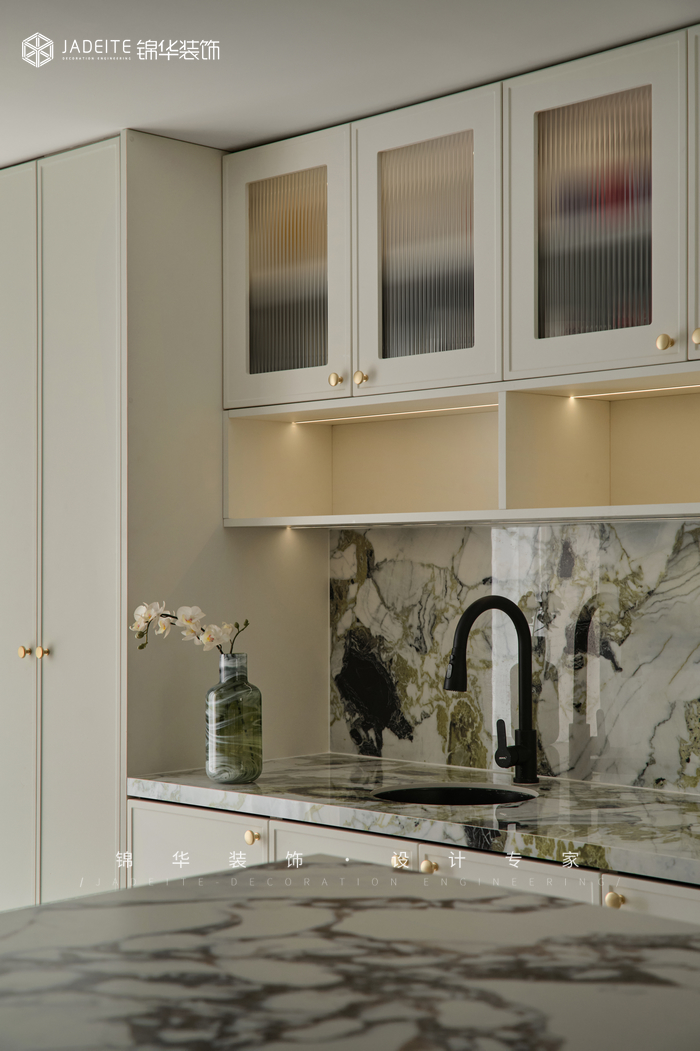 法式-蔚藍星座花園-三室兩廳-110㎡裝修-三室兩廳-法式