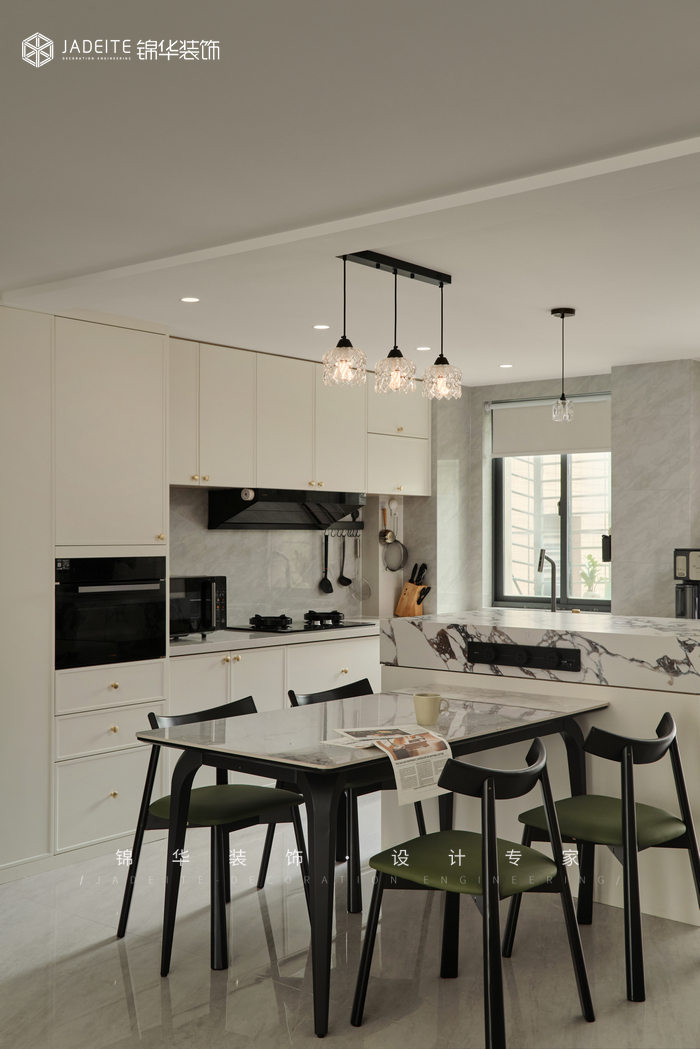 法式-蔚藍星座花園-三室兩廳-110㎡裝修-三室兩廳-法式