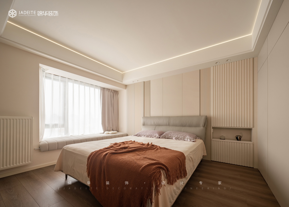 現代輕奢-天安國際-三室兩廳-150㎡裝修-三室兩廳-輕奢