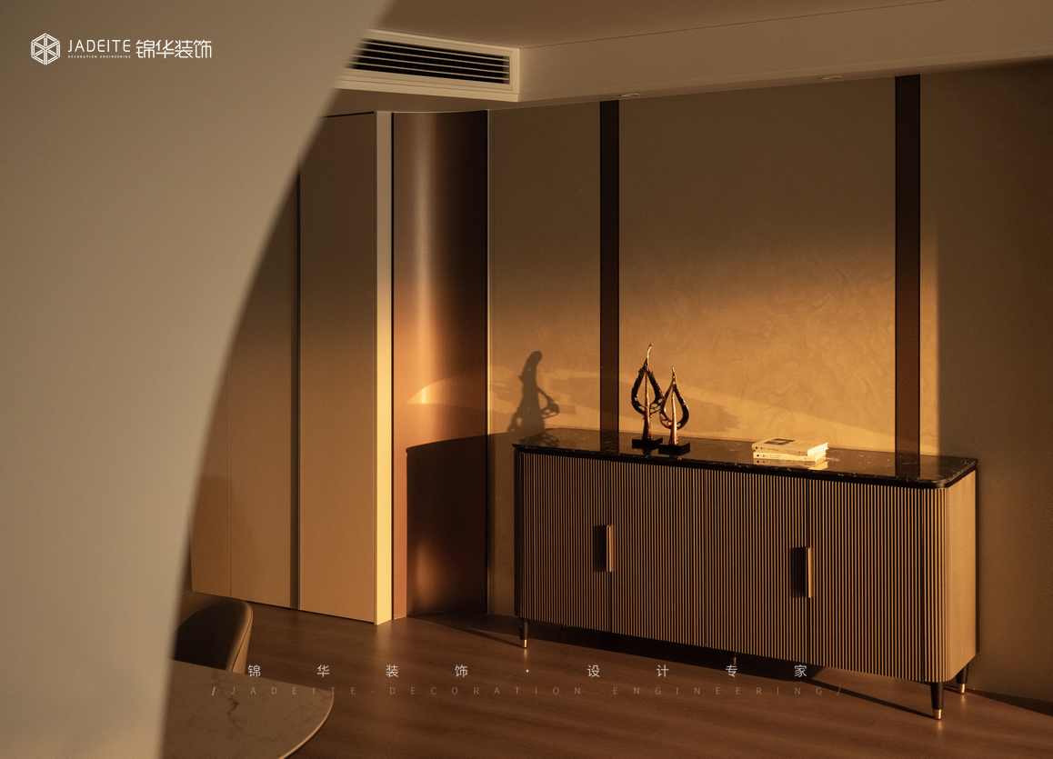 現代輕奢-天安國際-三室兩廳-150㎡裝修-三室兩廳-輕奢