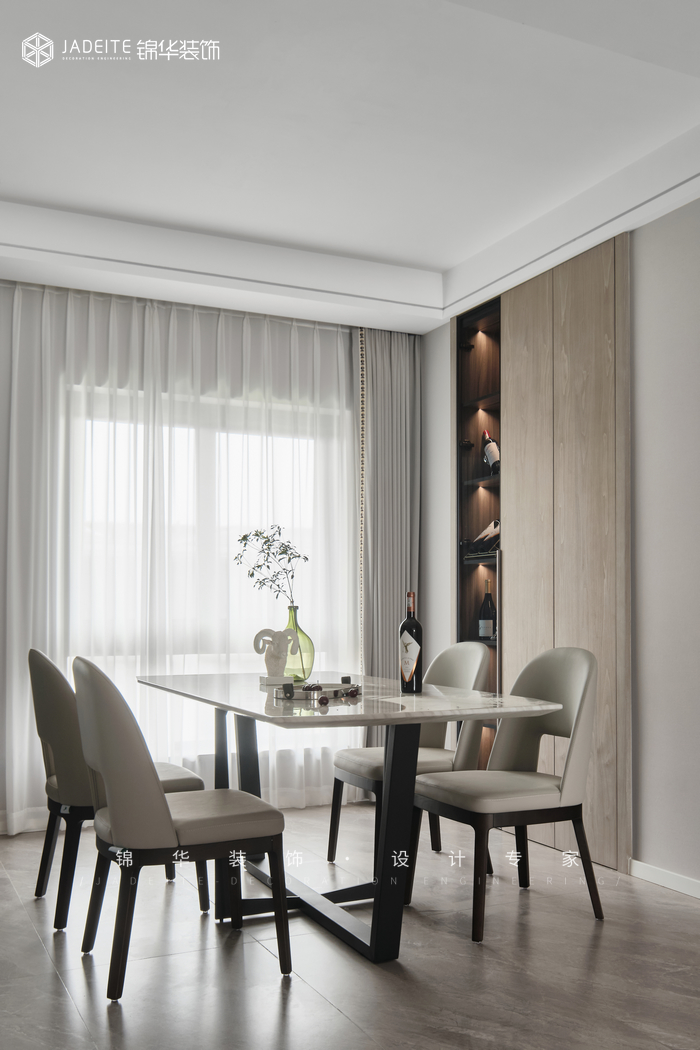 現代簡約-云棲玫瑰園 -大戶型-148㎡裝修-兩室一廳-現代簡約