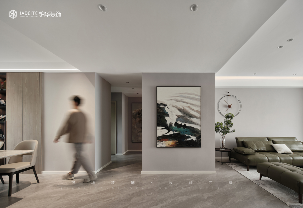 現代簡約-云棲玫瑰園 -大戶型-148㎡裝修-兩室一廳-現代簡約